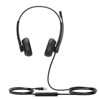 Гарнитура UH34 Dual UC Дуо, Проводная, HD звук, USB